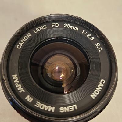 Canon AE-1 35mm Film Camera + Extra Lenses (BD-JS)