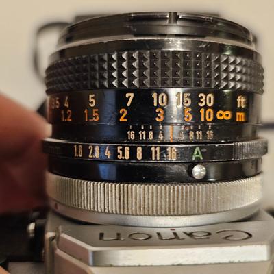Canon AE-1 35mm Film Camera + Extra Lenses (BD-JS)
