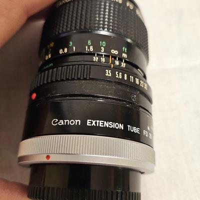Canon AE-1 35mm Film Camera + Extra Lenses (BD-JS)