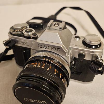 Canon AE-1 35mm Film Camera + Extra Lenses (BD-JS)