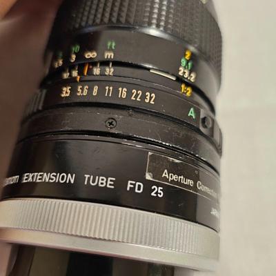 Canon AE-1 35mm Film Camera + Extra Lenses (BD-JS)