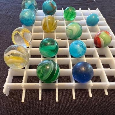 COLLECTIBLE MARBLES (2)