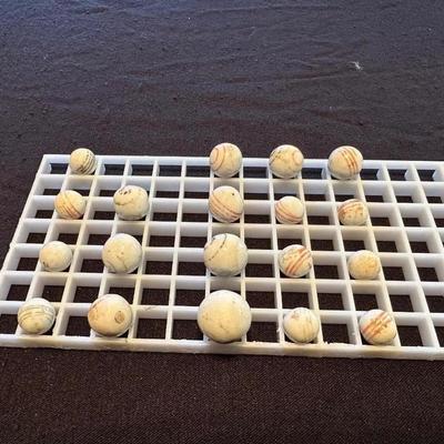 COLLECTIBLE MARBLES (3)