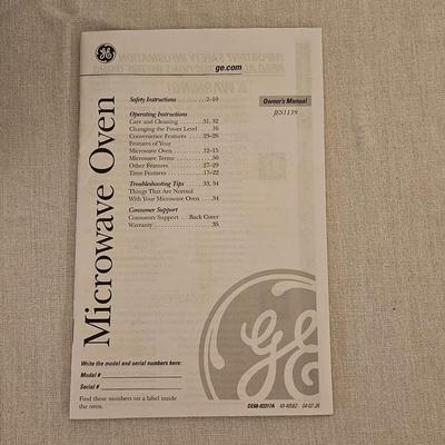 G.E. Microwave Oven (BD-JS)