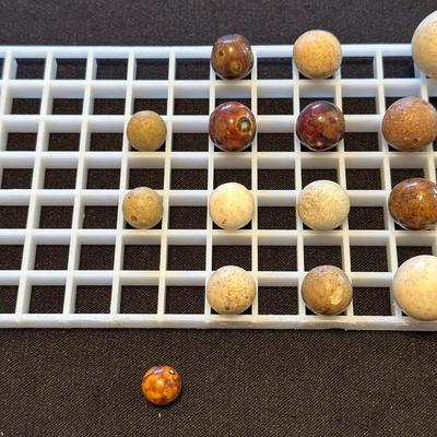 COLLECTIBLE MARBLES (6)