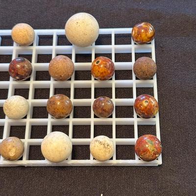 COLLECTIBLE MARBLES (6)