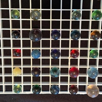 COLLECTIBLE MARBLES (9)