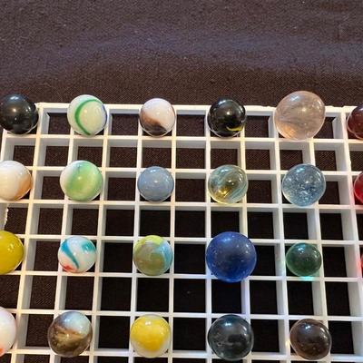 COLLECTIBLE MARBLES (9)