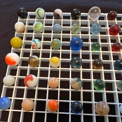 COLLECTIBLE MARBLES (9)