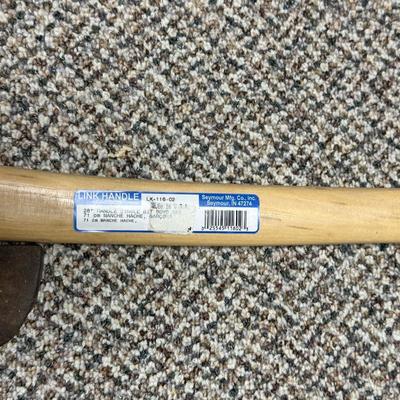 BRUSH HOOK AND A DOUBLE AXE