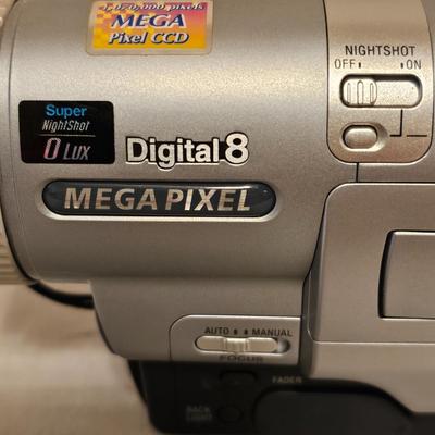 Pair of Sony Digital 8 Handycam Video Cameras & More (BD-JS)