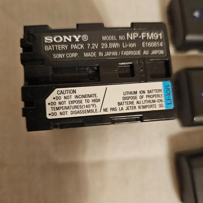 Pair of Sony Digital 8 Handycam Video Cameras & More (BD-JS)