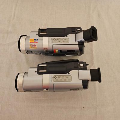 Pair of Sony Digital 8 Handycam Video Cameras & More (BD-JS)