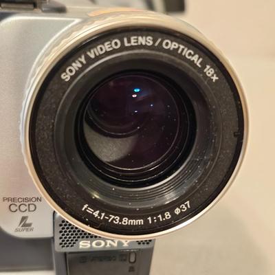 Pair of Sony Digital 8 Handycam Video Cameras & More (BD-JS)