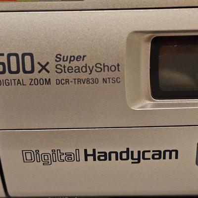 Pair of Sony Digital 8 Handycam Video Cameras & More (BD-JS)