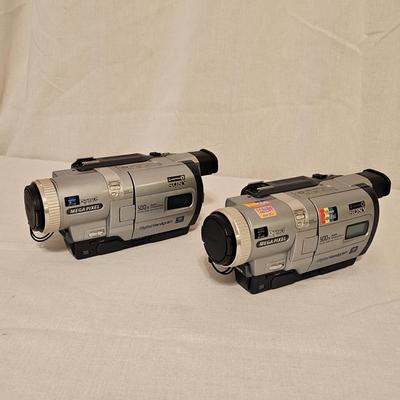 Pair of Sony Digital 8 Handycam Video Cameras & More (BD-JS)