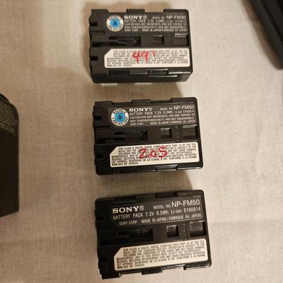 Pair of Sony Digital 8 Handycam Video Cameras & More (BD-JS)