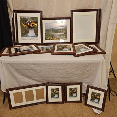 Assortment of Modern Wood Look Frames (BD-JS)