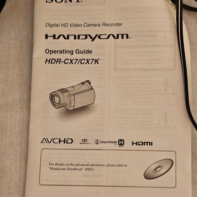 Sony HDR-CX7 Digital Handycam & Accessories (BD-JS)