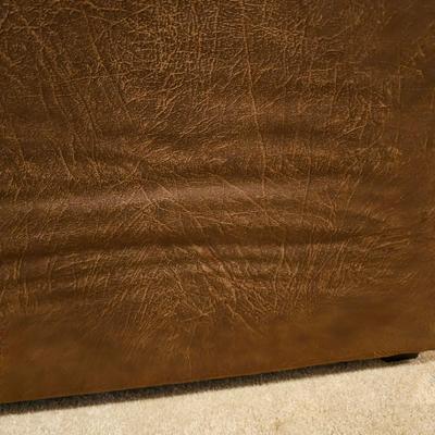 Lane Faux Leather Brown Loveseat (BD-JS)