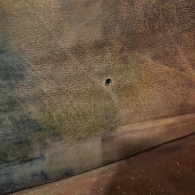 Lane Faux Leather Brown Loveseat (BD-JS)