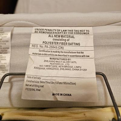 Lane Brown Faux Leather Full Size Sleeper Sofa (BD-JS)