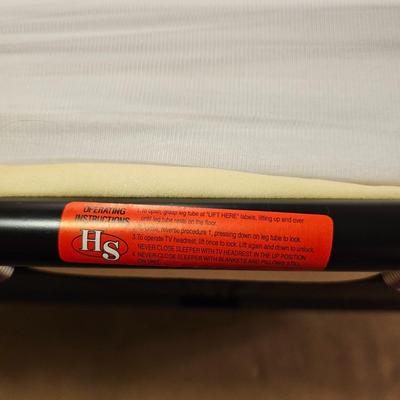 Lane Brown Faux Leather Full Size Sleeper Sofa (BD-JS)