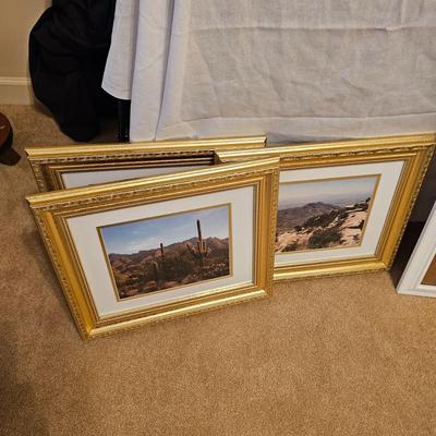 Assortment of Miscellaneous Wood & Metal Frames (BD-JS)