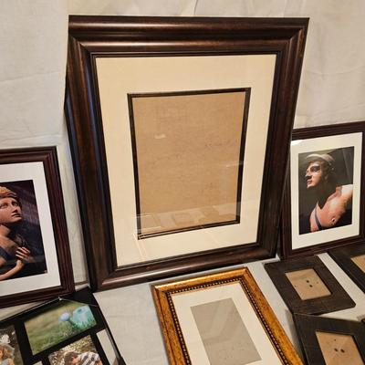 Assortment of Miscellaneous Wood & Metal Frames (BD-JS)