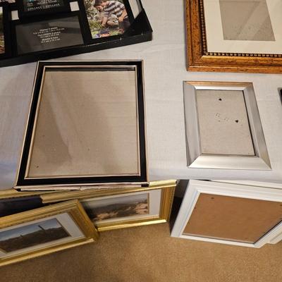 Assortment of Miscellaneous Wood & Metal Frames (BD-JS)