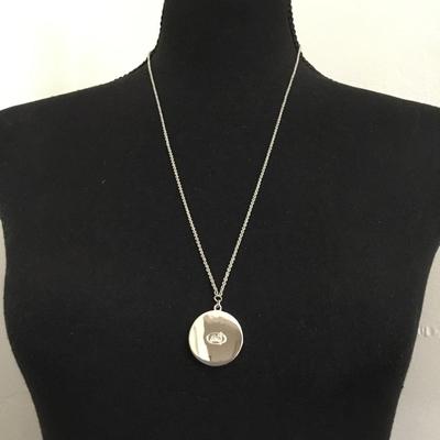 Marked Beautiful native American, crystal rhinestone pendant necklace. Very nice quality.