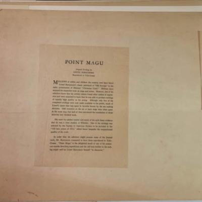 Vintage 1950s Talio-Crome Print Lot (3) w/ Original Envelopes – Lionel Barrymore & Stow Wengenroth