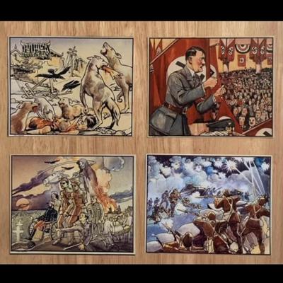 Charles Steinbacher Estate Lithograph Set — Lone Ranger + Horrors of War