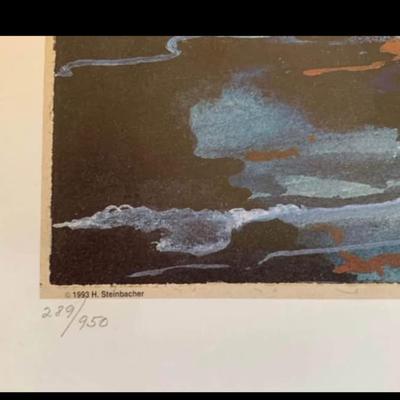 Charles Steinbacher Estate Lithograph Set — Lone Ranger + Horrors of War