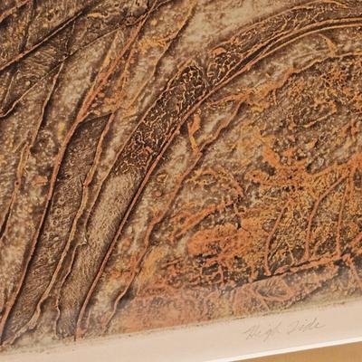 'High Tide' Pencil Signed Art by Deborah J. Hoyt (BD-JS)