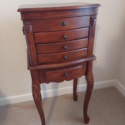 Small Wooden Jewelry Armoire (PB-BBL)