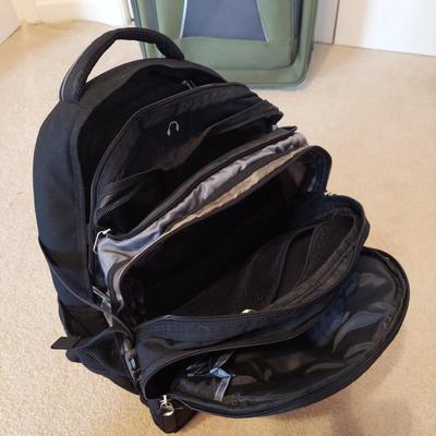 High Sierra Suitcase w/ Eddie Bauer Backpack (PB-BBL)