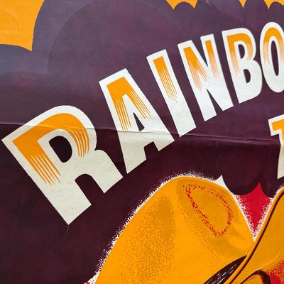 Original Heavy Duty LARGE Movie Poster with Roy Rogers c1950's