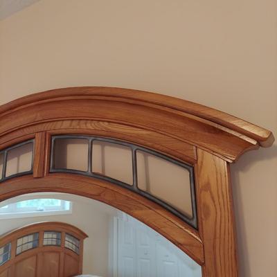 Liberty Furniture Oak Ridge Dresser w/ Mirror (PB-BBL)