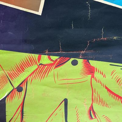 Original Heavy Duty LARGE Movie Poster - Roy Rogers Utah c1950's