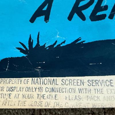 Original Heavy Duty LARGE Movie Poster - Roy Rogers Utah c1950's