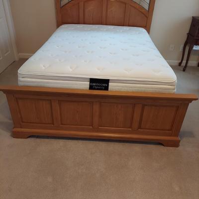 Queen Size Liberty Furniture Oak Ridge Bed Frame (PB-BBL)