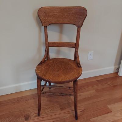 Two Early American Dining Chairs (O-BBL)