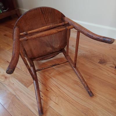Two Early American Dining Chairs (O-BBL)