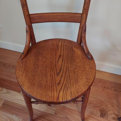 Two Early American Dining Chairs (O-BBL)