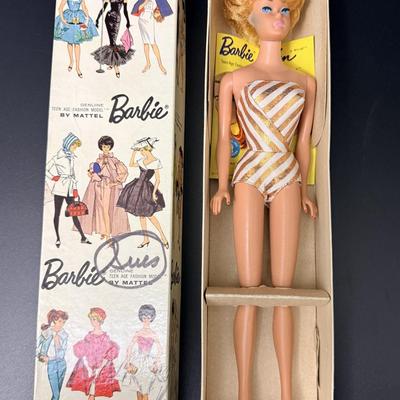Rare 1962 Barbie in Box