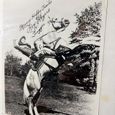 Original Roy Rogers Signed Photo