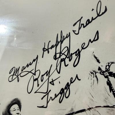 Original Roy Rogers Signed Photo