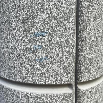 large Veritcal Rubbermaid resin storage shed contents not included