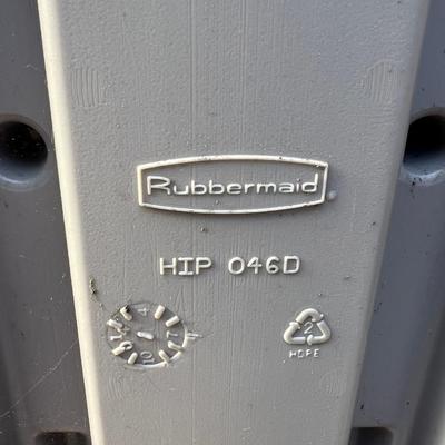 large Veritcal Rubbermaid resin storage shed contents not included